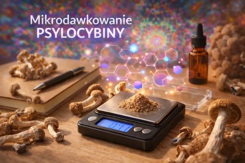 Mikrodawkowanie psylocybiny — kompletny przewodnik oparty na badaniach