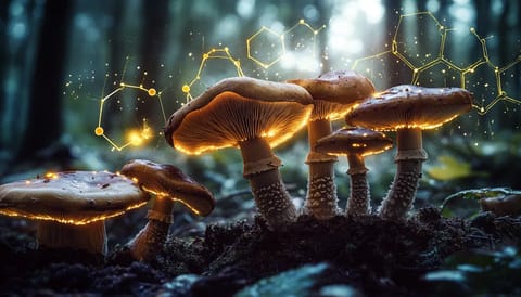 Norbaeocystyna – substancja z grzybów halucynogennych