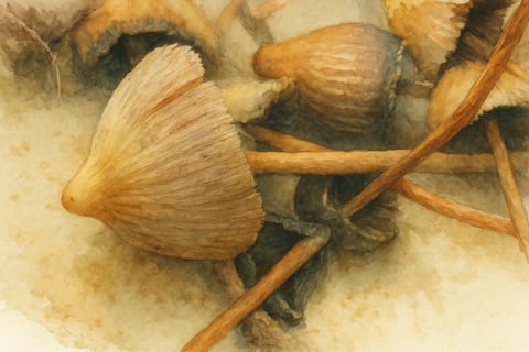Psilocybe mexicana: Historia i Właściwości